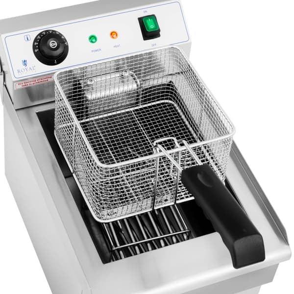 Royal Catering Fritös - 13 liter - 3200 W - Tappkran - Kallzon