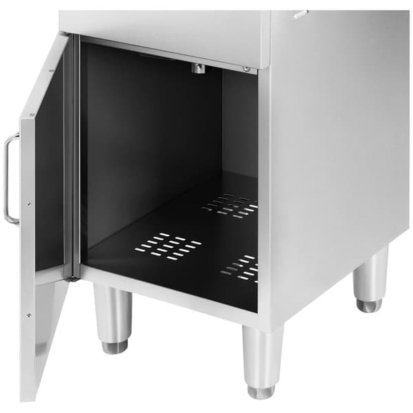 Royal Catering Elektrisk fritös - 13 L - 5000 W - Tappkran - Kallzon - Med underskåp