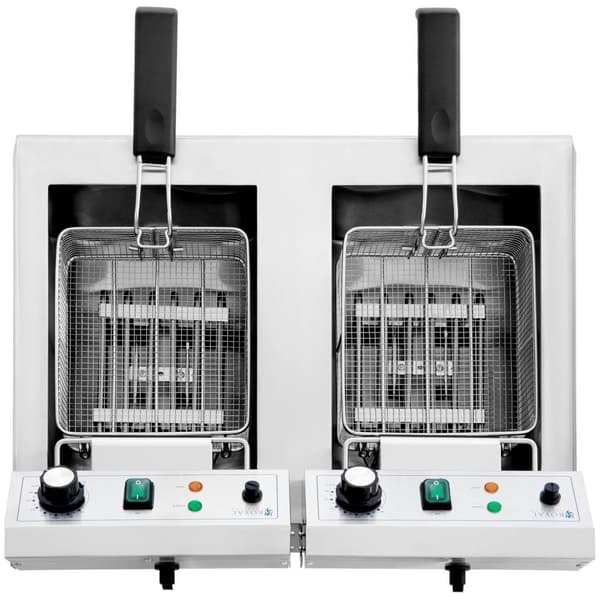 Royal Catering Elektrisk fritös - 2 x 11 L - Royal Catering - 230 V