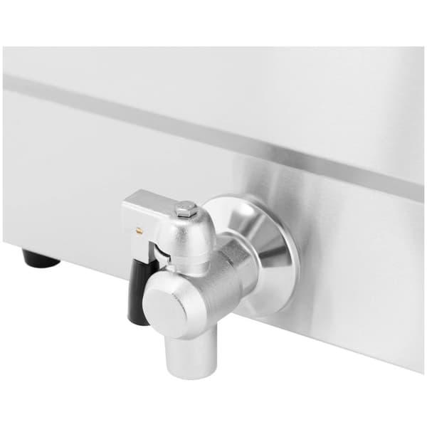 Royal Catering Elektrisk fritös - 13 L - 3000 W - Tappkran - Kallzon