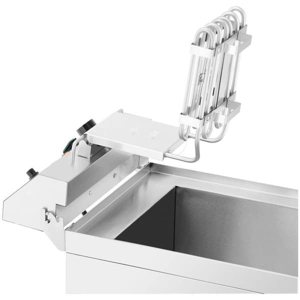 Royal Catering Elektrisk fritös - 13 L - 3000 W - Tappkran - Kallzon