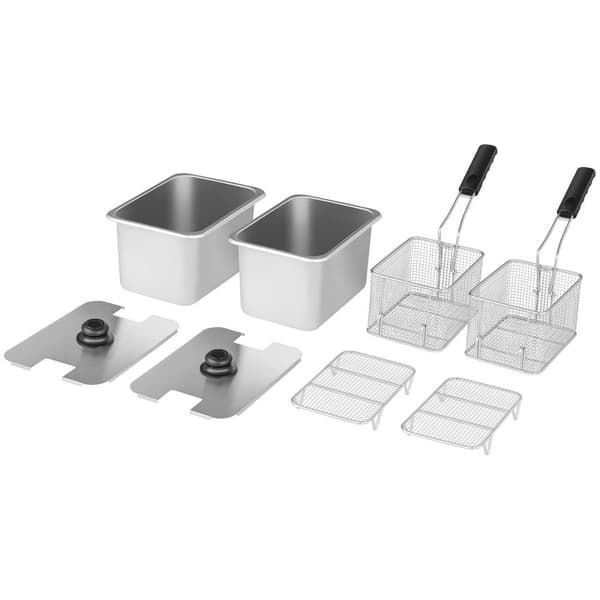 Royal Catering Fritös - 2 x 8 liter - EGO-termostat