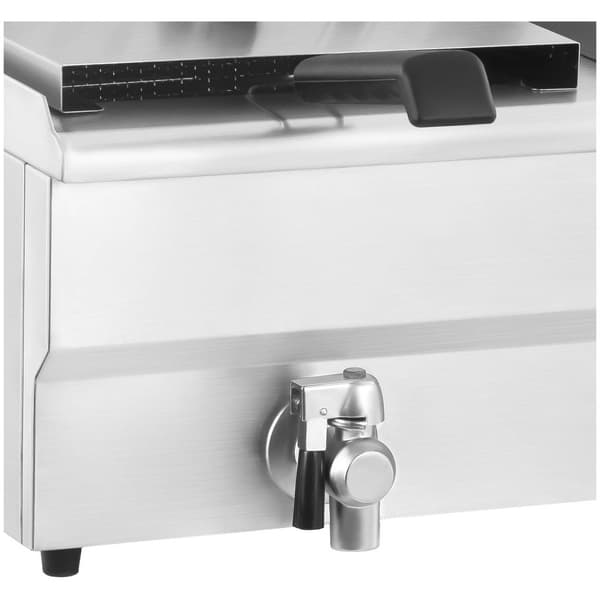 Royal Catering Elektrisk fritös - Dubbel - 2 x 16 L - Med tappkran