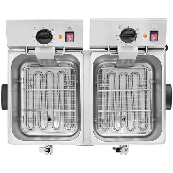 Royal Catering Fritös - 2 x 13 liter - EGO termostat