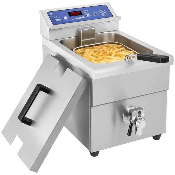 Royal Catering Induktionsfritös - 10 L - 60 -190 °C