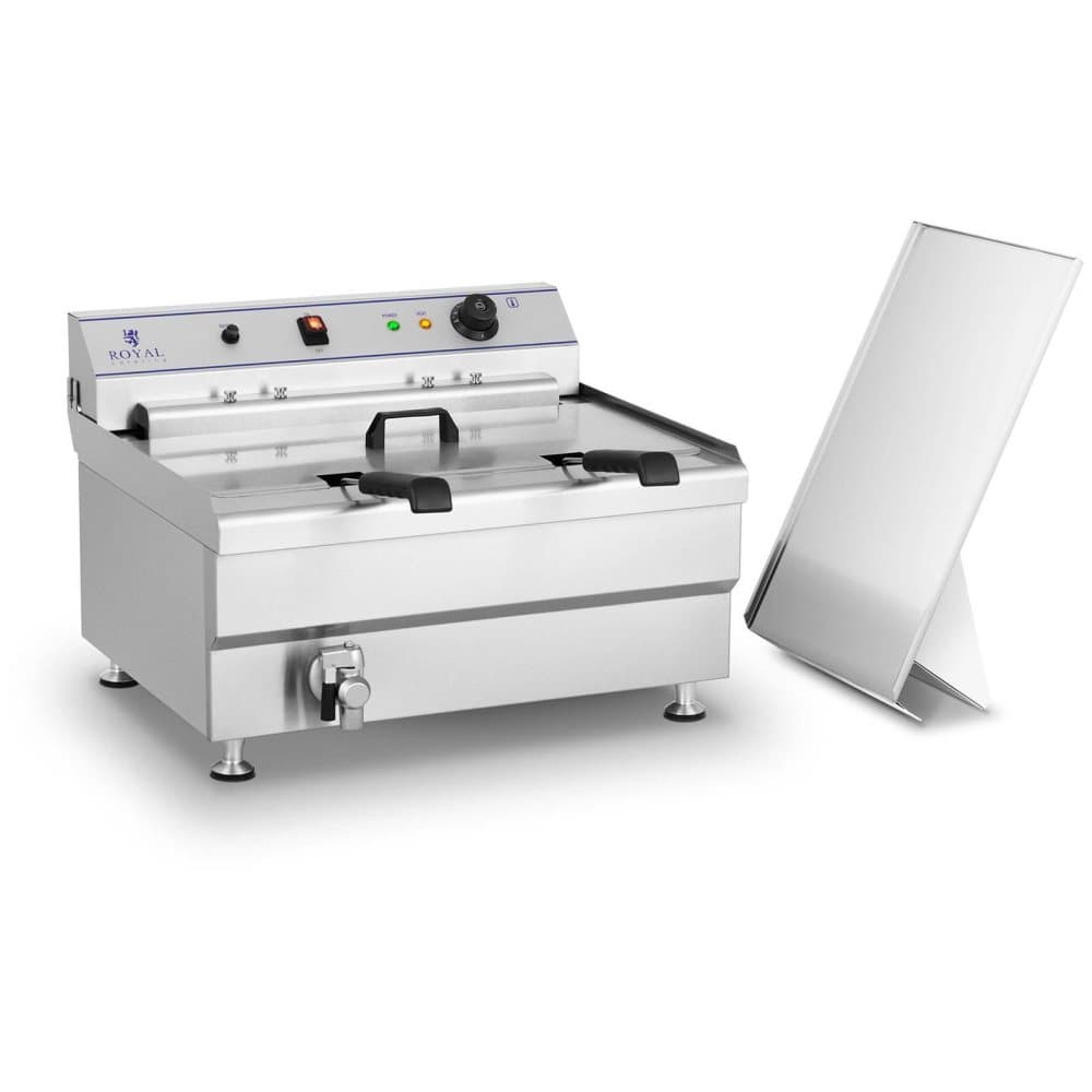 Royal Catering Bakverksfritös - 36 L - 400 V - 2 korgar