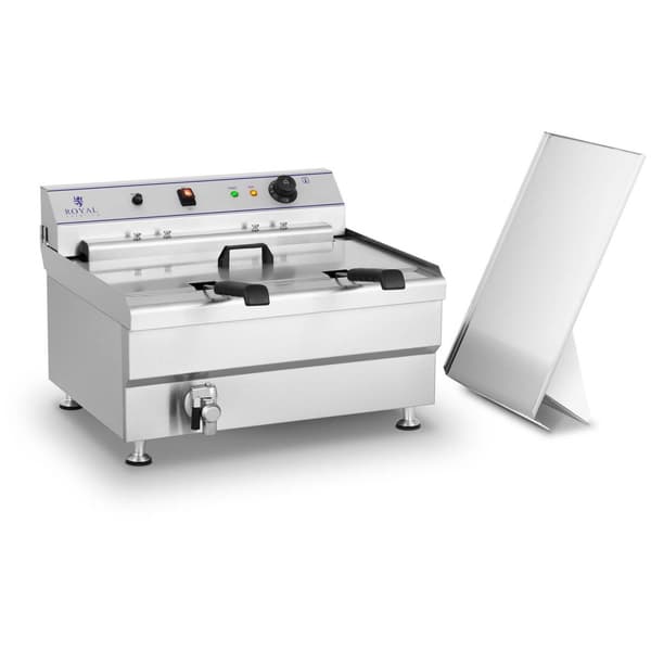 Royal Catering Bakverksfritös - 36 L - 400 V - 2 korgar