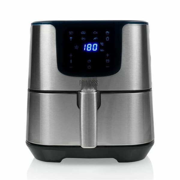 Luftfritös Princess 01.182060.01.001 1700 W 5,5 L Silvrig