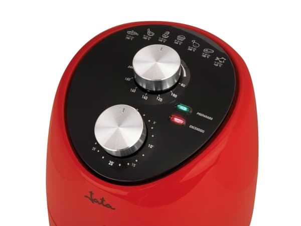 JATA JEFR1222, Varmluftsfrityr, 2 l, 80 °C, 200 °C, 30 min, Single/enkelt