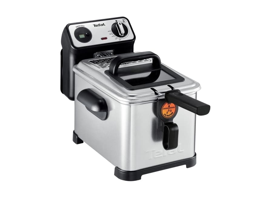 Tefal Filtra Pro FR5111 fritös Single Fristående 2400 W Svart, Rostfritt stål