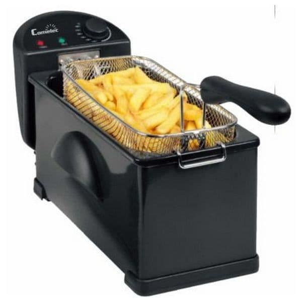 COMELEC FR3072 3 L 2000W Svart Fritös