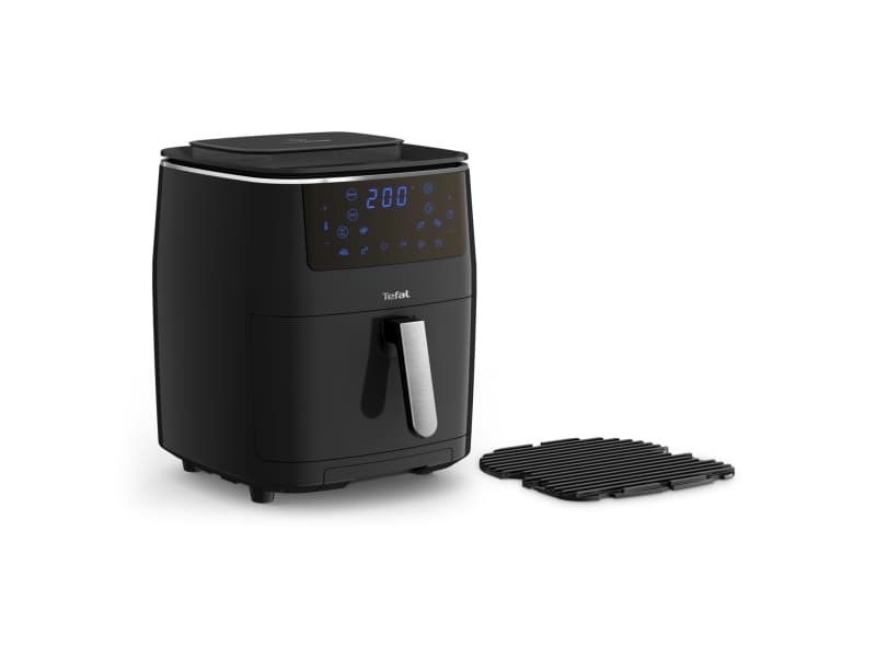 Tefal Easy Fry Grill & Steam FW201815 fritös Single Fristående 1700 W Varmluftsfritös Svart