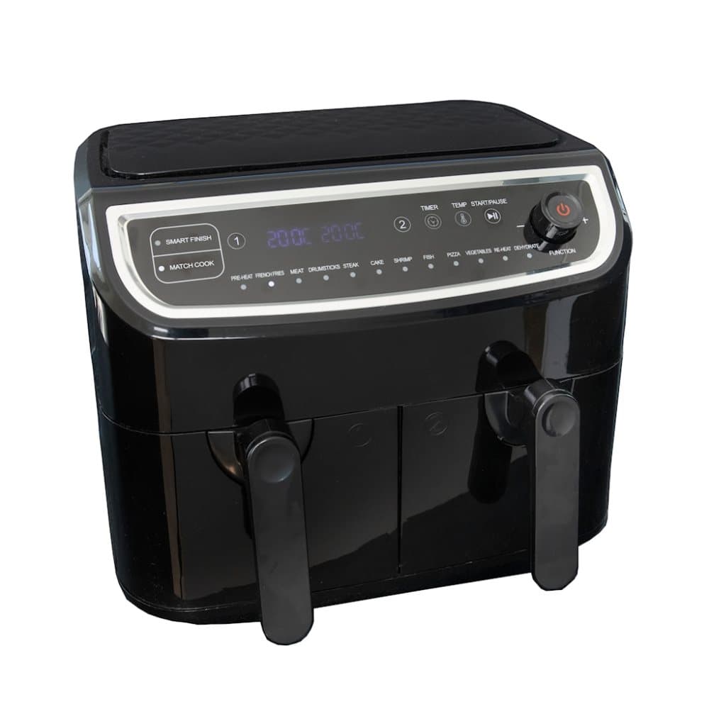 Dubbel Air-Fryer med 2 separata korgar
