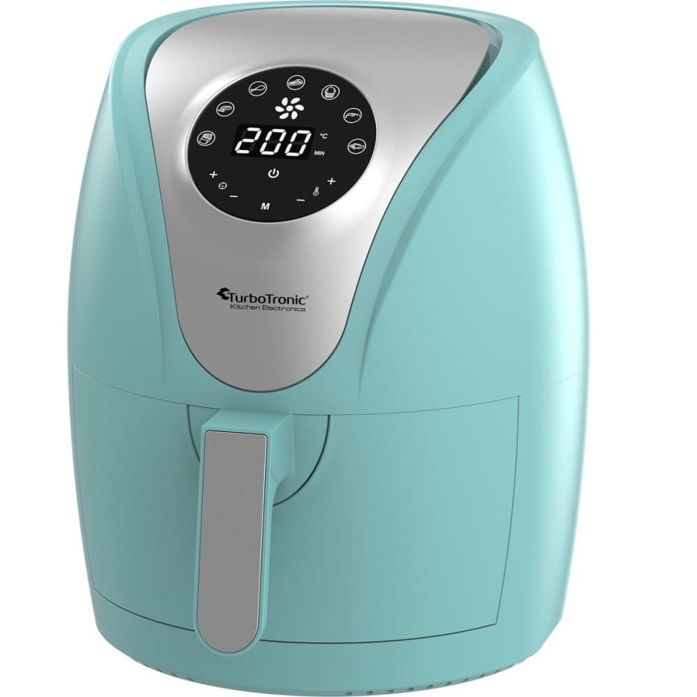 TurboTronic Digital Airfryer - Fritös - 3.5L - Turkos