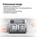 Miniatyrbild 4 av 6: TurboTronic Airfryer XXL och Ugn – Dubbla Dörrar – 32 Liter – Silver