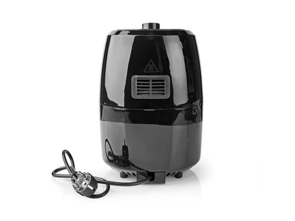 Nedis KAAF120FBK, Varmluftsfritös, 2,4 l, 80 ° C, 200 ° C, 30 min, Single