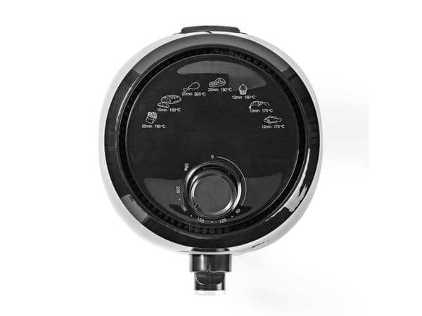 Nedis KAAF120FBK, Varmluftsfritös, 2,4 l, 80 ° C, 200 ° C, 30 min, Single
