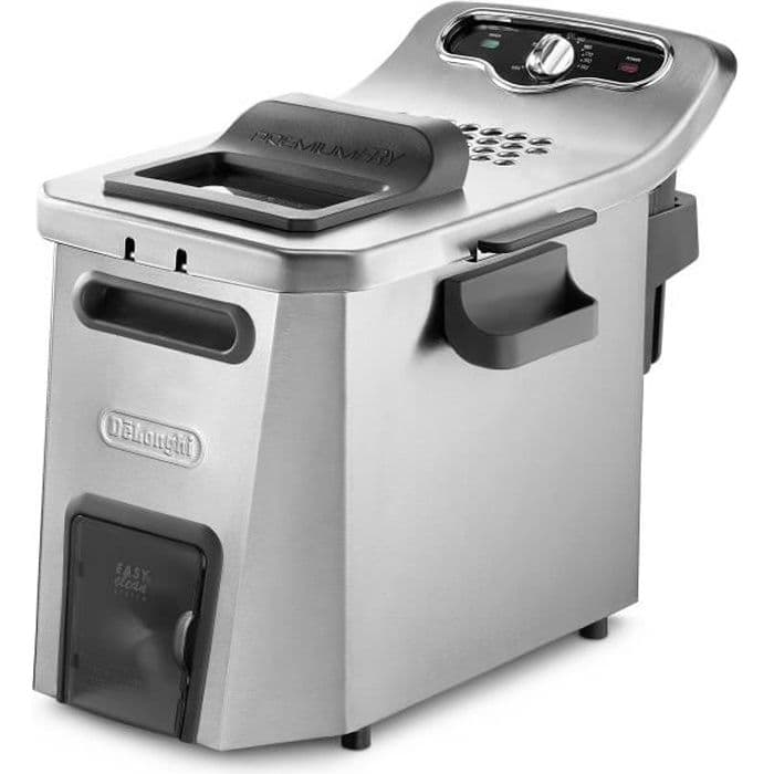 DELONGHI F44532CZ PremiumFry Semi-Professionell elektrisk fritös - rostfritt stål