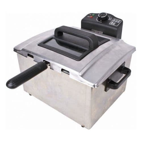 COMELEC FR5001 fritös 5 L 1600W Rostfritt stål