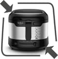 Miniatyrbillede 7 af 9: Tefal Uno FF215D frituregryde Single Stand-alone 1600 W Frituregryde Sort, Rustfrit stål