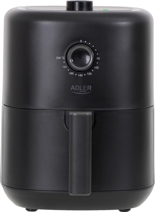 Adler Airfryer | Model AD 6310 | Sort | 3 liter | 2200W | Konvektionsteknologi | 80 - 200 °C