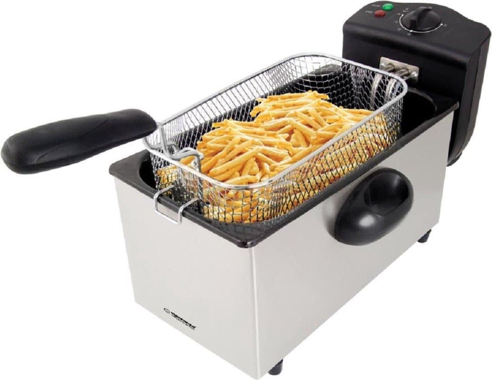 Esperanza EKG010 Fritös - Fritös - 3 liter - 2000 W - Rostfritt stål