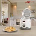 Pikkukuva 5 / 8: Clatronic FFR 2916 Single 1 L Erillinen 900 W Fritter Harmaa, Valkoinen