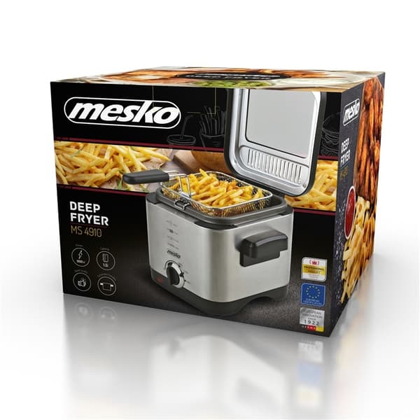 Mesko frityrgryte med termostat, 1,5 liter