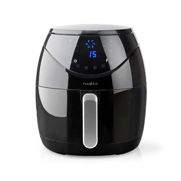 Nedis KAAF250EBK kuumailmakeitin 6,5L 1800W musta musta