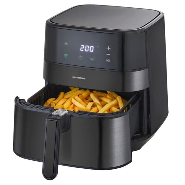 Inventum GF500HLDB kuumailmakeitin 5L 1700W musta