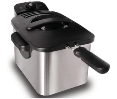 Inventum GF431 Frituregryde 3L 2200W Sort, Rustfrit stål