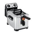 Miniatyrbild 1 av 3: Tefal FR5111 Pro Inox och Design Fritös 2400W 3L Svart/Rostfritt stål