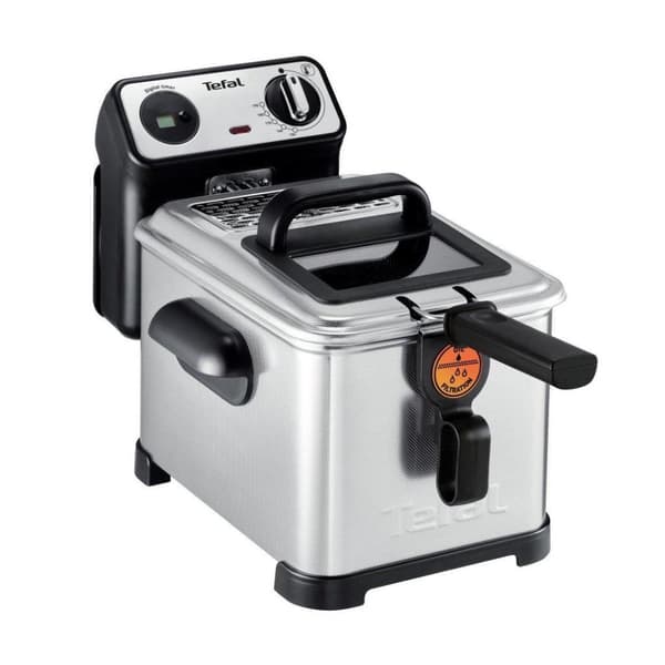 Tefal FR5111 Pro Inox och Design Fritös 2400W 3L Svart/Rostfritt stål Svart, Rostfritt stål