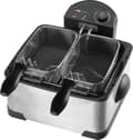 Pikkukuva 4 / 5: Clatronic FR 3195 Double 4 L 2000 W Musta, Ruostumaton teräs