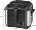 Miniatyrbild 7 av 9: Clatronic FR 3649 Enkel 2,5 L 1600 W Svart