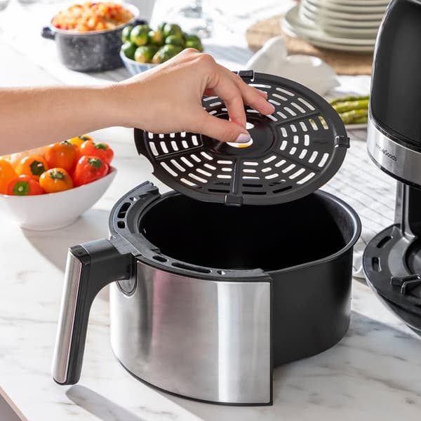 Oljefri Fritös InnovaGoods Fryinn 3500 Svart Rostfritt stål 1400 W 3,5 L