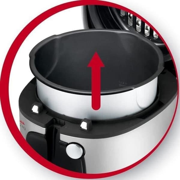 MOULINEX - Fritös - 2 kg - 1800W - Mega XXL - svart - AM480870