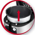 Miniatyrbild 4 av 5: MOULINEX - Fritös - 2 kg - 1800W - Mega XXL - svart - AM480870