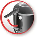 Miniatyrbild 5 av 5: MOULINEX - Fritös - 2 kg - 1800W - Mega XXL - svart - AM480870