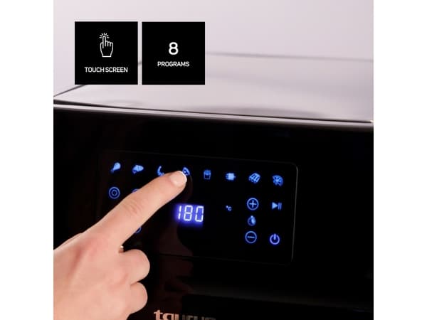 Taurus 973981000, Varmluftsfrityr, 12 l, 40 °C, 200 °C, 60 min, Single/enkelt