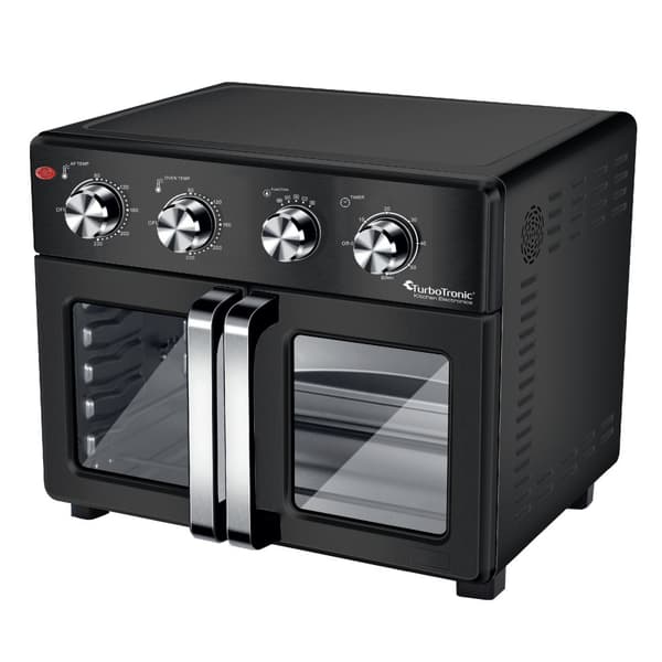 Airfryer XXL och ugn – dubbeldörr – 32 liter – svart