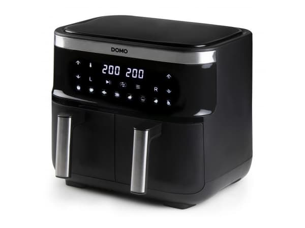 Domo DO537FR, Varmluftsfrityr, 4 l, 1,2 kg, 80 °C, 200 °C, 60 min