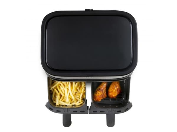 Domo DO537FR, Varmluftsfrityr, 4 l, 1,2 kg, 80 °C, 200 °C, 60 min