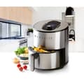 Miniatyrbild 5 av 6: DOMO DO530FR - Deli-Fryer 4L - Varmluftsfritös - 1,2kg - 80° till 200°C - 8 program - 60 min timer - LCD-skärm