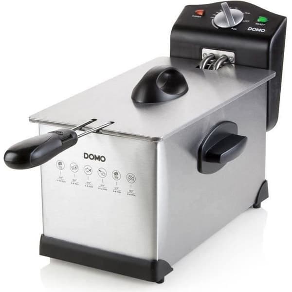 DO514FR Pro 3L 2000W fritös i rostfritt stål Rostfritt stål
