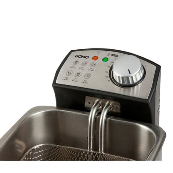 Fritös - DOMO - DO458FR - 4 liter - 3000W - Variabel temperatur - Timer