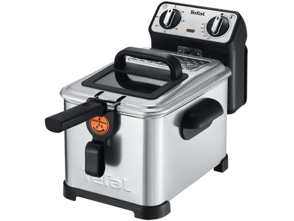 Tefal Filtra Pro FR516110, Stekepanne, 1,3 kg, 4 L, Metall, 150 °C, 190 °C Rustfritt stål