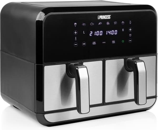Princess 182074, Varmluftsfritös, 8 l, 2 kg, 200 ° C, 6 personer, Kina