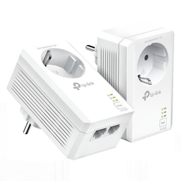 TP-Link AV1000 Powerline Adapter Starter Kit Wit