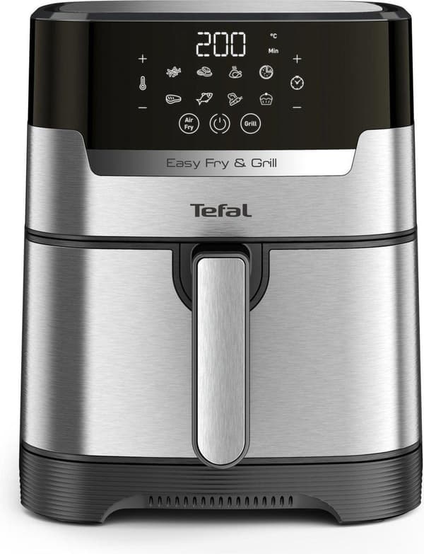 Tefal Easy Fry & Grill EY505D15 fritös Single 4,2 L Fristående 1550 W Varmluftsfritös Rostfritt stål